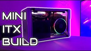 Building A Mini ITX Gaming PC  AMD Ryzen 5 3600  ASUS B450i [upl. by Malha]