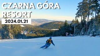 Czarna Góra 20240121 naCzarnej bartsbiker gopro ski czarnagora [upl. by Jere170]