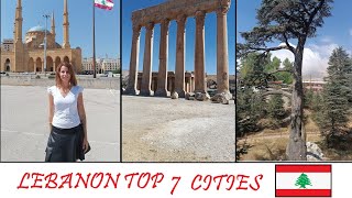 Lebanon Top7 Cities Utazás Libanonba [upl. by Romeon]