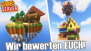 Wir bewerten EURE Grundstücke  Minecraft SubServer mit Clym  Earliboy [upl. by Raina]