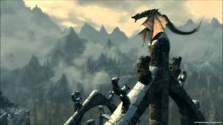 Elder Scrolls V Skyrim  Strategy To Defeat Alduin Alduin vs Paathrurnax Boss Fight [upl. by Kim746]