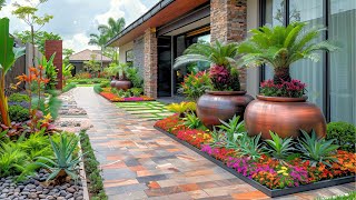 Beautiful Garden Landscaping Ideas Patio Ideas for Apartments [upl. by Ecyal]