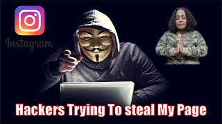 Hackers Trying To steal My Page [upl. by Riocard]