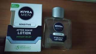 Отзыв о лосьоне после бритья Nivea Men Sensitive [upl. by Etnahsal]