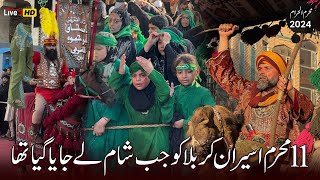 🛑11 muharram manzar kashi Karbala kse gereftaar krky gaee Sadat k bachu ko sham kuffa😭😭 [upl. by Lorn487]