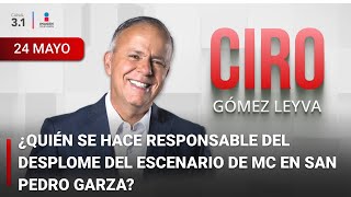 Ciro Gómez Leyva en Imagen Noticias  Programa Completo 25MAYO2024 [upl. by Idurt]