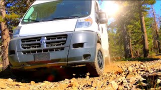 Major Promaster Offroad issues Vanlife Pt2  UNPAVED Behind the Scenes [upl. by Gehman901]