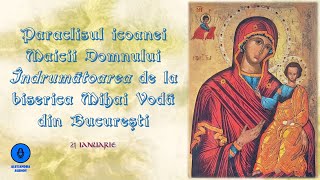 Paraclisul icoanei Maicii Domnului Îndrumătoarea de la biserica Mihai Vodã din București [upl. by Sievert]