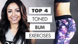 Workout BIGGER  TONED BUM  Top 4 Exercises  Danielle Peazer compilation [upl. by Guimond]