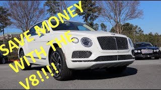 Test Drive  Why the Bentley Bentayga V8 is better than the W12 [upl. by Erotavlas]