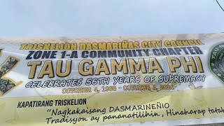 Triskelion Taogama Chapter Dasma Cavite City celebration aniversario [upl. by Anne-Marie]