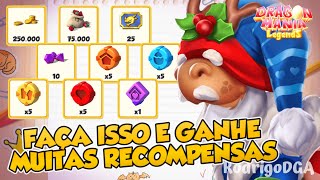 COMO GANHAR MAIS RELÍQUIAS E JOIAS DE GRAÇA NO DRAGON MANIA A LENDA [upl. by Isoj]