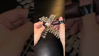 Gel nail stickers 🥰 gelnailstickernails nailart nailtech nailtutorial pressonnails gelnails [upl. by Eserehc546]