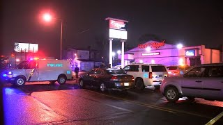 Gentlemens Club Shooting 2 men shot and killed outside Club Risque in Philadelphia [upl. by Aidahs]