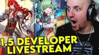 FREE 10 PULL 15 Developer Livestream Reaction  Honkai Star Rail [upl. by Rehtae]