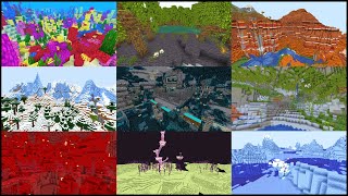 Minecraft 119  All Biomes [upl. by Runkel545]