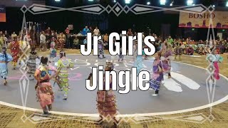 Jr Girls Jingle  2023 Hunting Moon Pow Wow  Powwowscom [upl. by Margaretha]