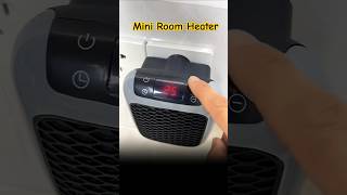 Mini Air Blower HeaterMiniHeater WinterEssentials HomeGadgets TechReview shortsvideo Portable [upl. by Amikat114]