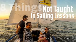 How to Sail BETTER  Sunfish Sailor Eight Things They Don’t Teach You In Beginner Sailing Lessons [upl. by Elianore372]