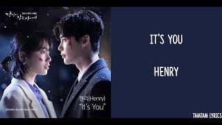 Its You  Henry Lyrics HanRomEng While You Were Sleeping OST [upl. by Mariele]