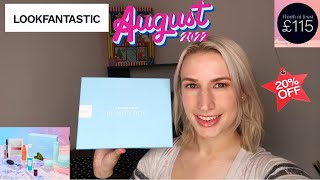 LOOK FANTASTIC BEAUTY BOX AUGUST 2022 amp SEPTEMBER SPOILERS [upl. by Reine]