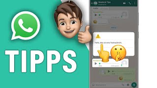 Top 10 WhatsApp Tipps die jeder kennen muss [upl. by Darin952]