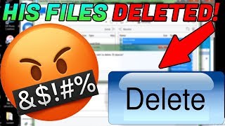 SCAMMERS FILES DELETED HE RAGES SYSKEYD [upl. by Anyr]