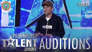 Pilipinas Got Talent 2018 Auditions Antonio Bathan Jr  Spoken Word Poetry [upl. by Nwahsyd152]