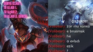 ILLAOI İLE NASIL 1V9 ATILIR RAKİBİ ÇILDIRTILIR  Dünya Illaoi 1si vs Volibear  LoL [upl. by Mikeb315]