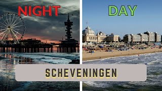 Den haag Scheveningen Beach 4k walking tour Den haag Beach  🇳🇱Scheveningen Tours [upl. by Nwahc]