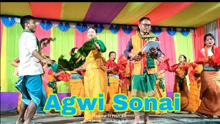 Agwi Sonai  Song live performance by Bolen Boro  12th Balishitha Rongjali Bwisagu Celebration 2024 [upl. by Yneffit413]