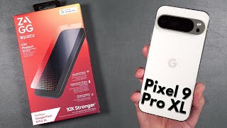 Google Pixel 9 Pro XL ZAGG Tempered Glass  Drop amp Scratch Test [upl. by Borek]