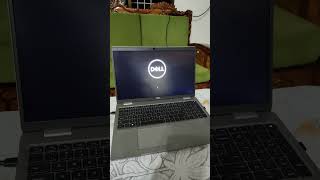 Bootup test on new dell laptop 🔥 with i5 1145g7 shorts youtubeshorts [upl. by Hsiri]