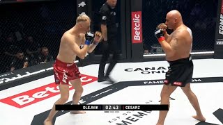 Marcin Najman VS Tomek Olejnik Cała Walka [upl. by Aniraad]