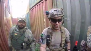 Airsoft Combate confinado escalada e granada  Rio GrandeRS parte 24 [upl. by Nebur]