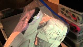 Preserving Sneakers amp Sneaker Storage with ziplock bags slow oxidation and yellowing cheap way [upl. by Shena]