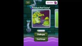 Wheres My Water Cranky Level 1 Crankys First Course 3 Ducks Walkthrough [upl. by Susanetta]