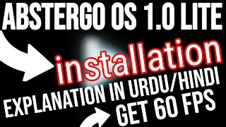 PhoenixOS Abstergo OS 10 Lite installation With Explanation in URDUHindi Stable Guaranteed 60 FPS [upl. by Neela337]