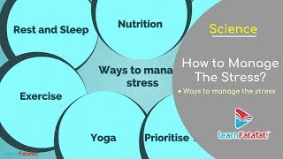 Social Health Class 10 SSC Science  How to Manage The Stress [upl. by Alletsirhc]