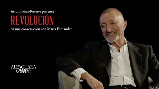 Arturo PérezReverte presenta REVOLUCIÓN en una conversación con Marta Fernández [upl. by Lenoyl]