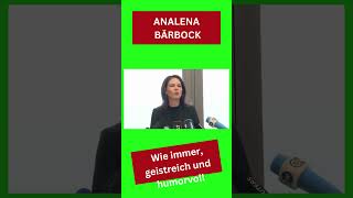 ANALENA BÄRBOCK I Wie immer so Geistreich [upl. by Evangelina]