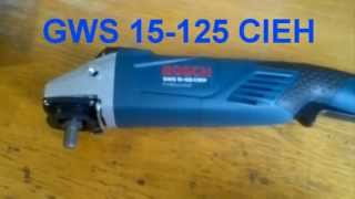 Обзор BOSCH GWS 15125 CIEH Оригинал [upl. by Anam308]