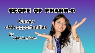 Scope Of PharmD in Pakistan💊 pharmdscope pharmacyjobs pharmacycareer pharmd [upl. by Born]