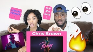 Chris Brown  Privacy Official Reaction [upl. by Lefty443]