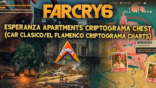 Far Cry 6  Esperanza Apartments Criptograma Chest Car ClasicoEl Flamenco Criptograma Charts [upl. by Mannos40]