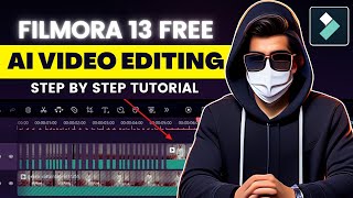 The Easiest Video Editor for Beginners  Filmora 13 AI Features [upl. by Gentry930]