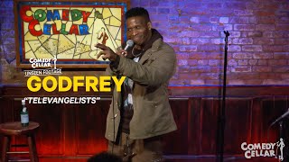 Godfrey at the Comedy Cellar  Televangelists [upl. by Aromat925]