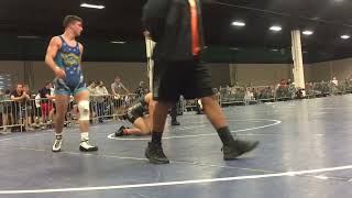 2017 Super 32 Challenge Wrestling Tournament Champ Round 2  Justin Grant FL  170lbs [upl. by Changaris]