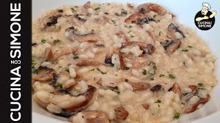 Risotto ai Funghi Champignon  La storia dei risotti classici [upl. by Bird468]