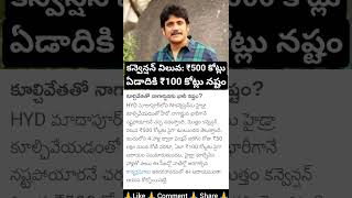 Nagarjuna N Convention Demolition Losses [upl. by Aleik]